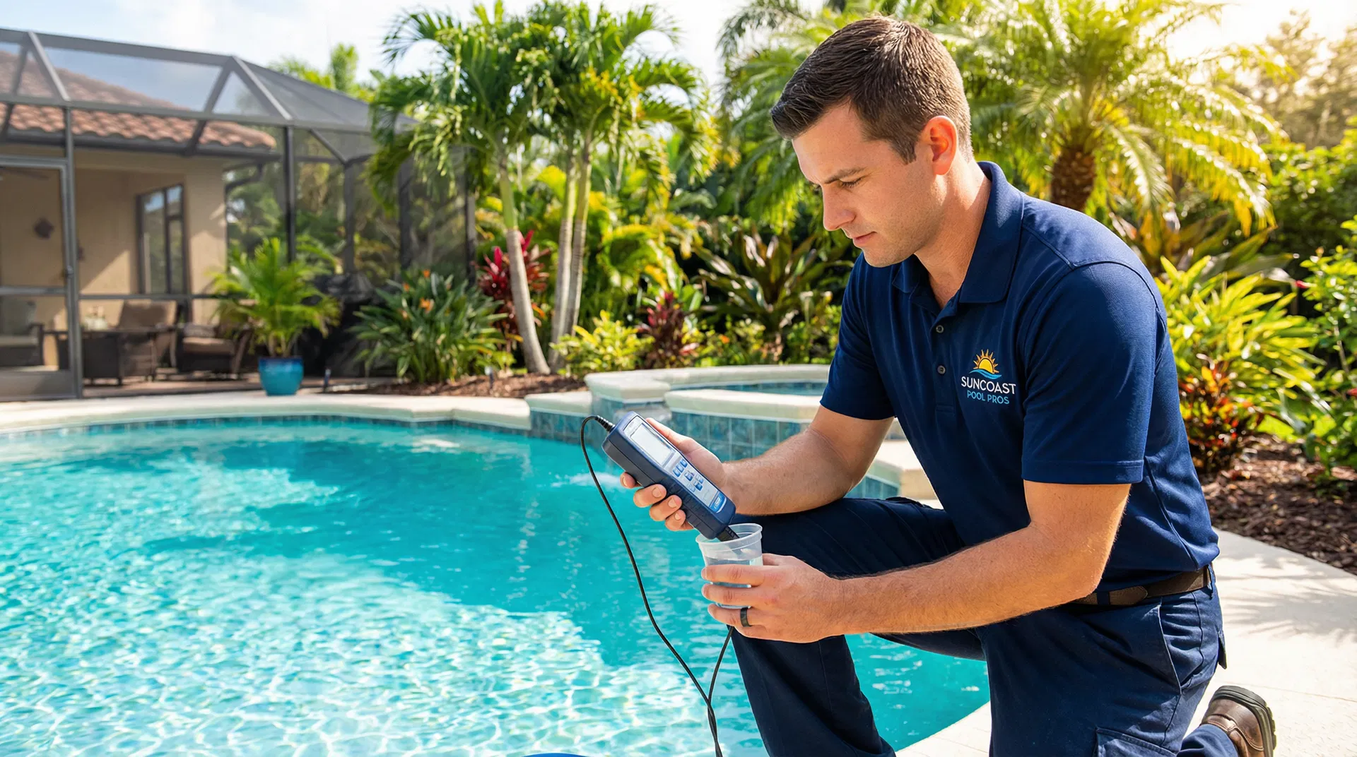 Professional pool technician