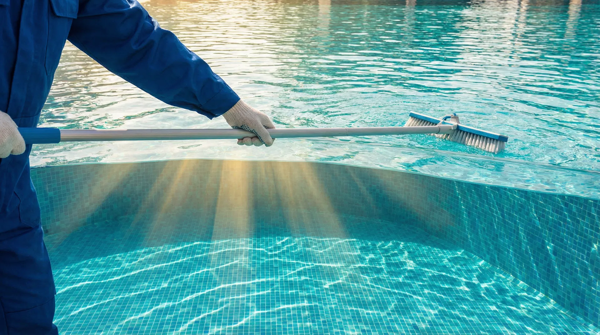 Professional pool cleaning