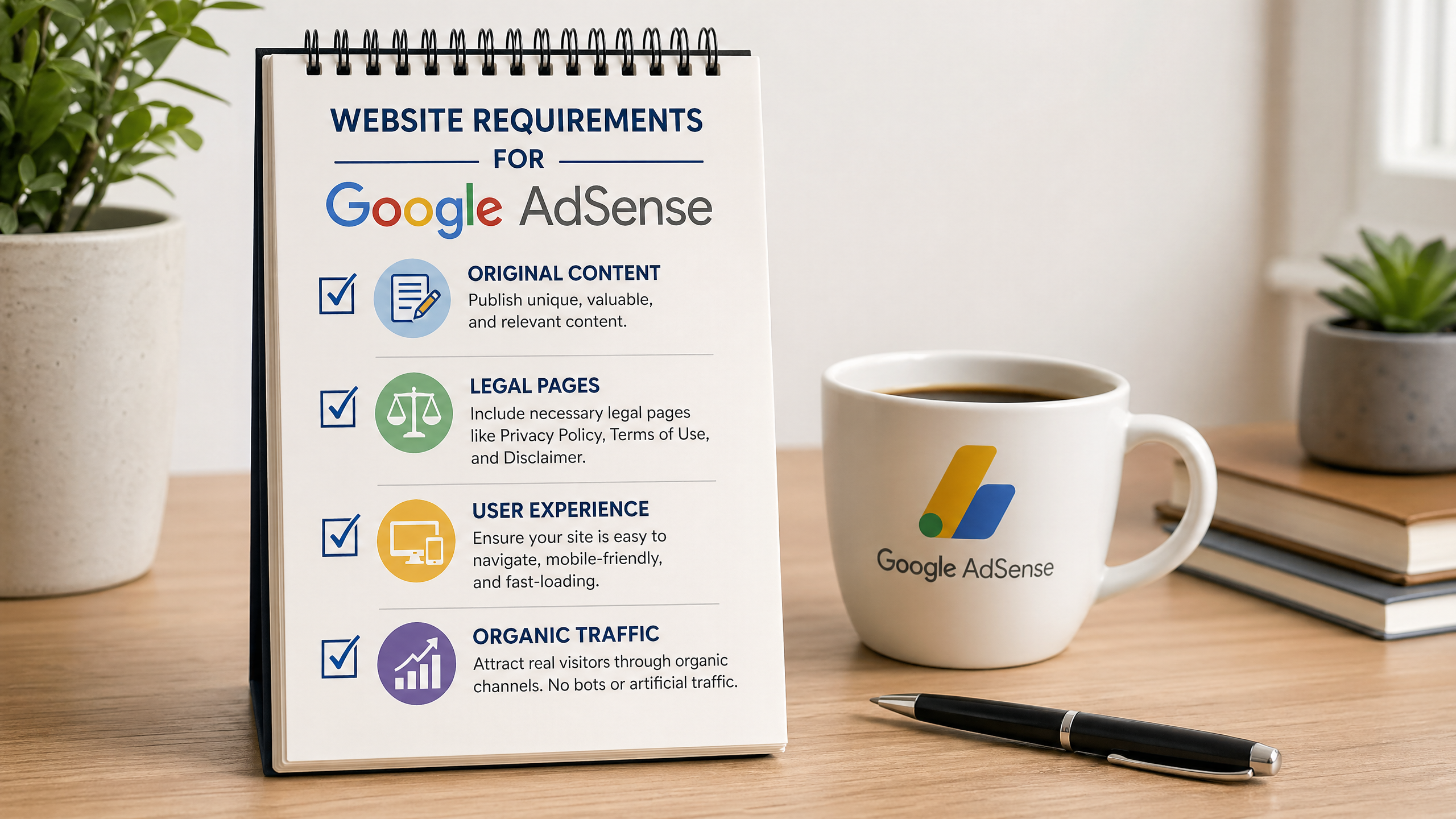 Why adsense rejected my site AdSense Policy Checklist