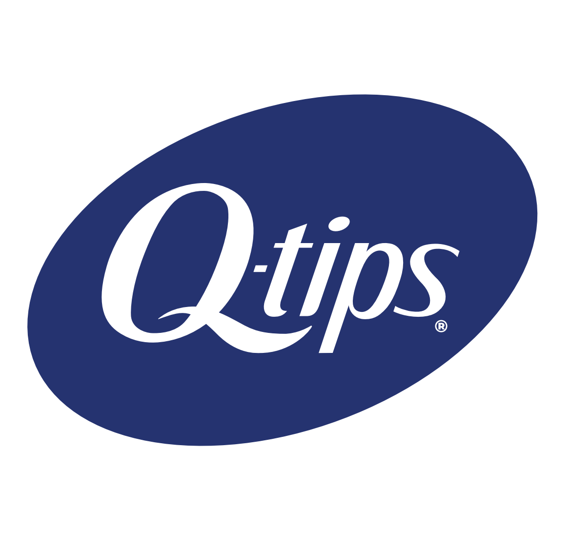 Q-tips brand logo - what company makes Q-tips cotton swabs