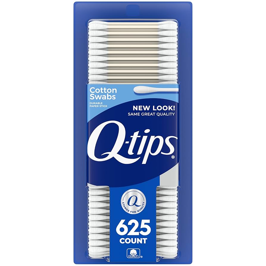 Q-tips cotton swabs product packaging Unilever Yellow Wood Partners