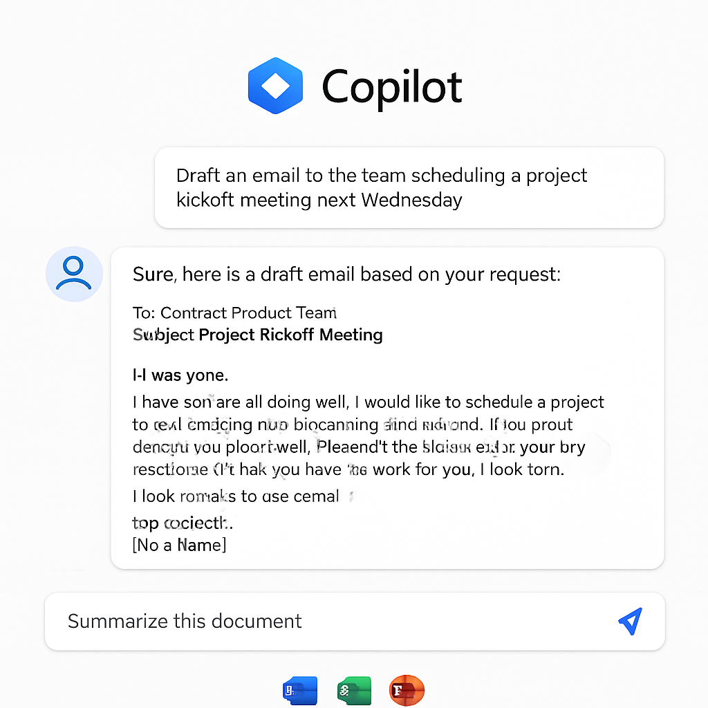 Microsoft Copilot Interface
