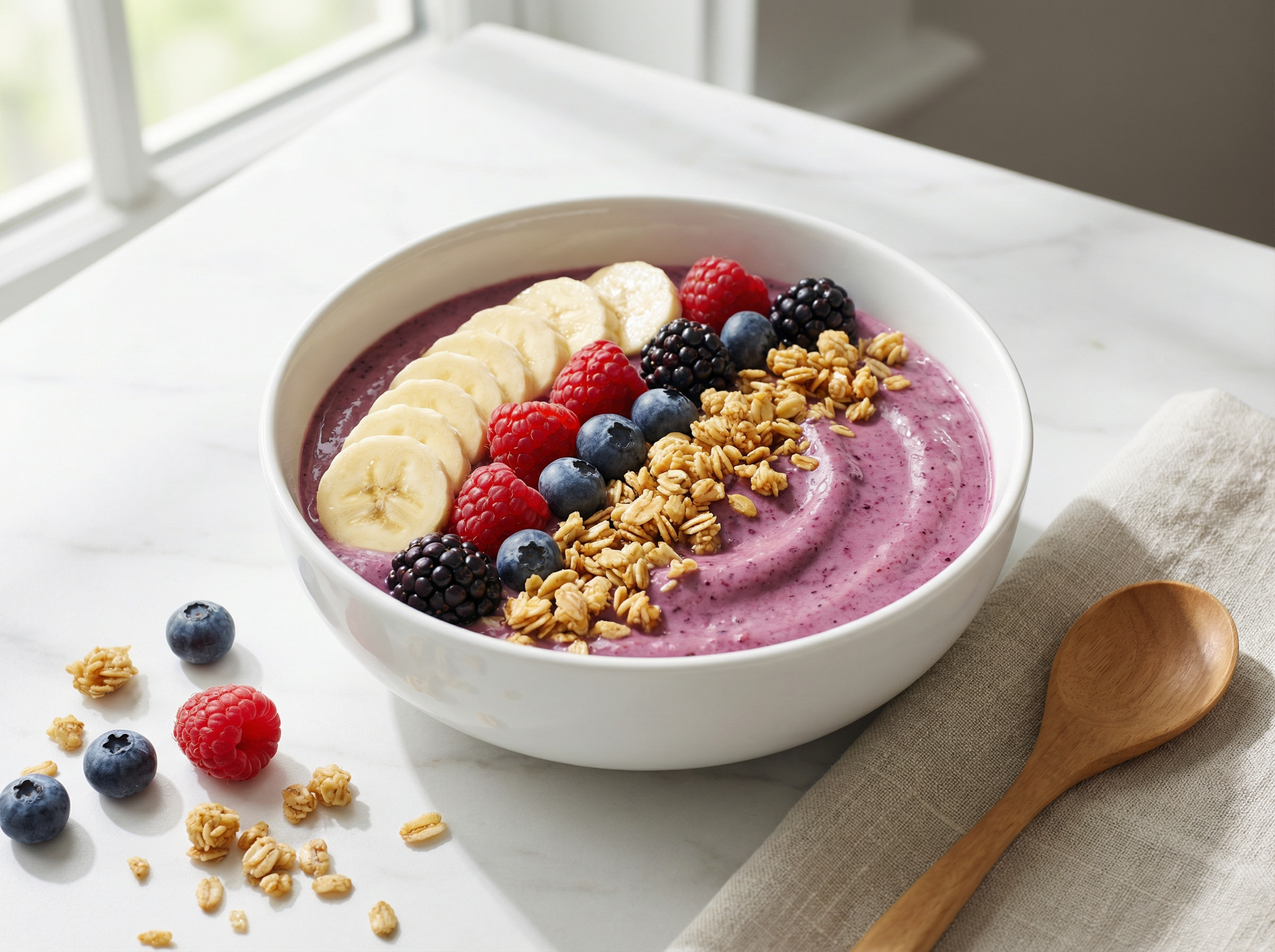 Mushroom & Swiss Cheese Breakfast Burrito