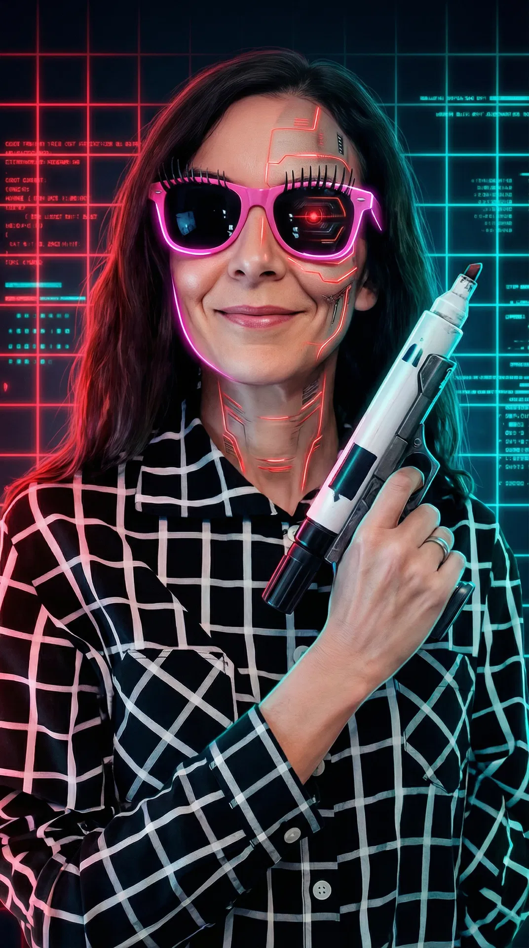 Anne, mathothérapeute en mode Terminator