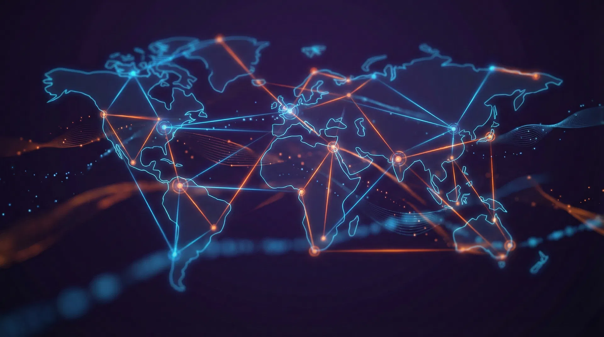 Équipe Global Work Hub supervisée en bureau