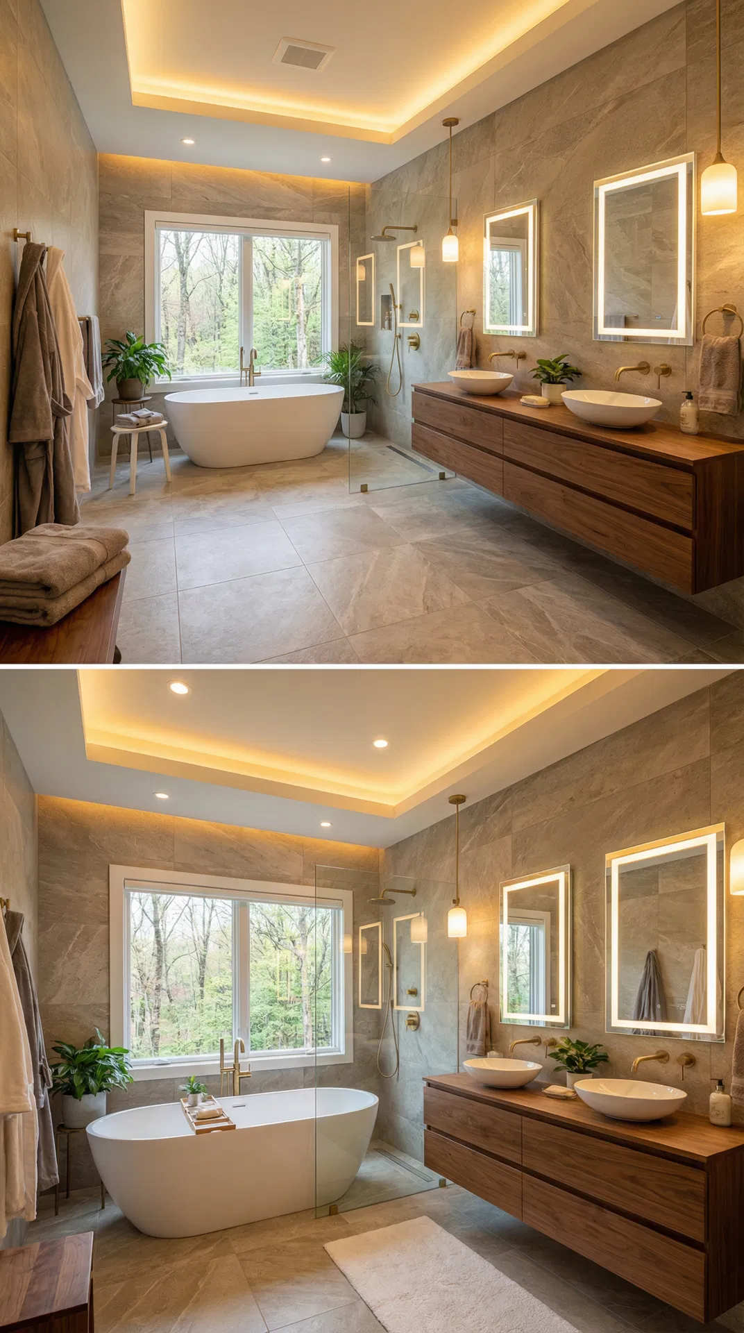 Luxury bathroom renovation