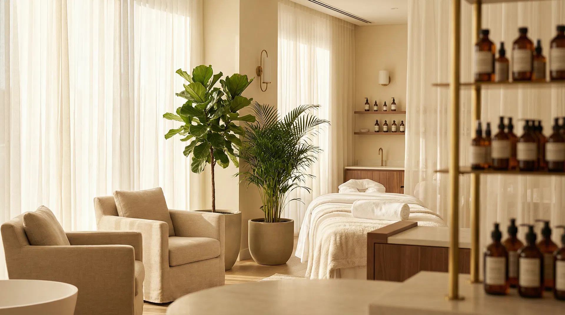 Liberty サロン内装