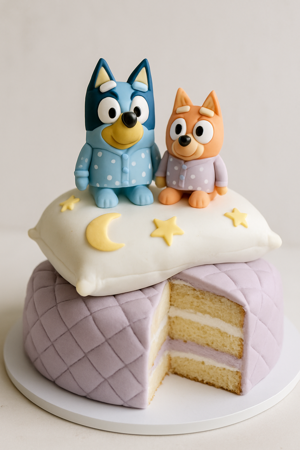 Bolo Festa do Pijama da Bluey