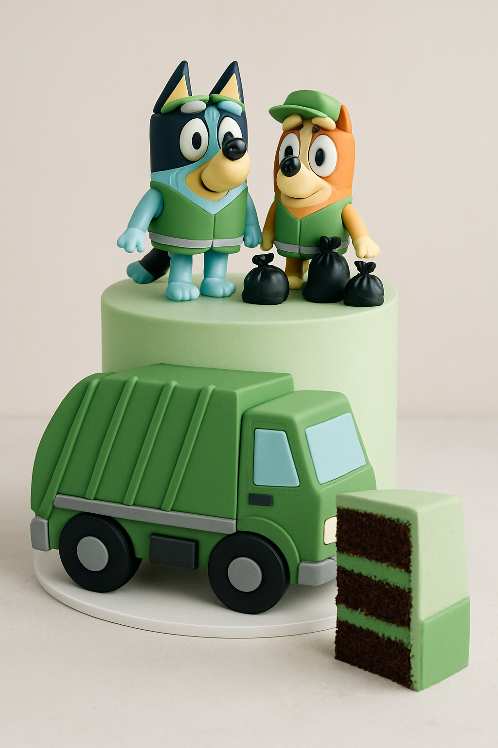 Bolo O Caminhão de Lixo