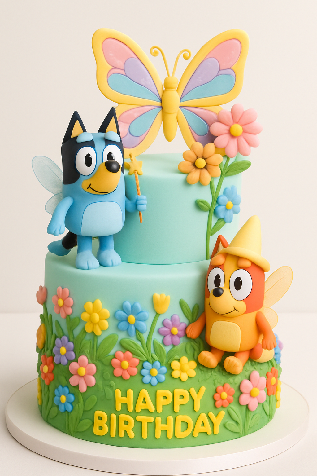 Bolo O Jardim Mágico