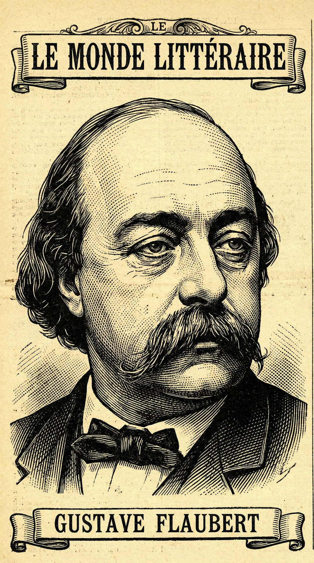 Portrait of Gustave Flaubert