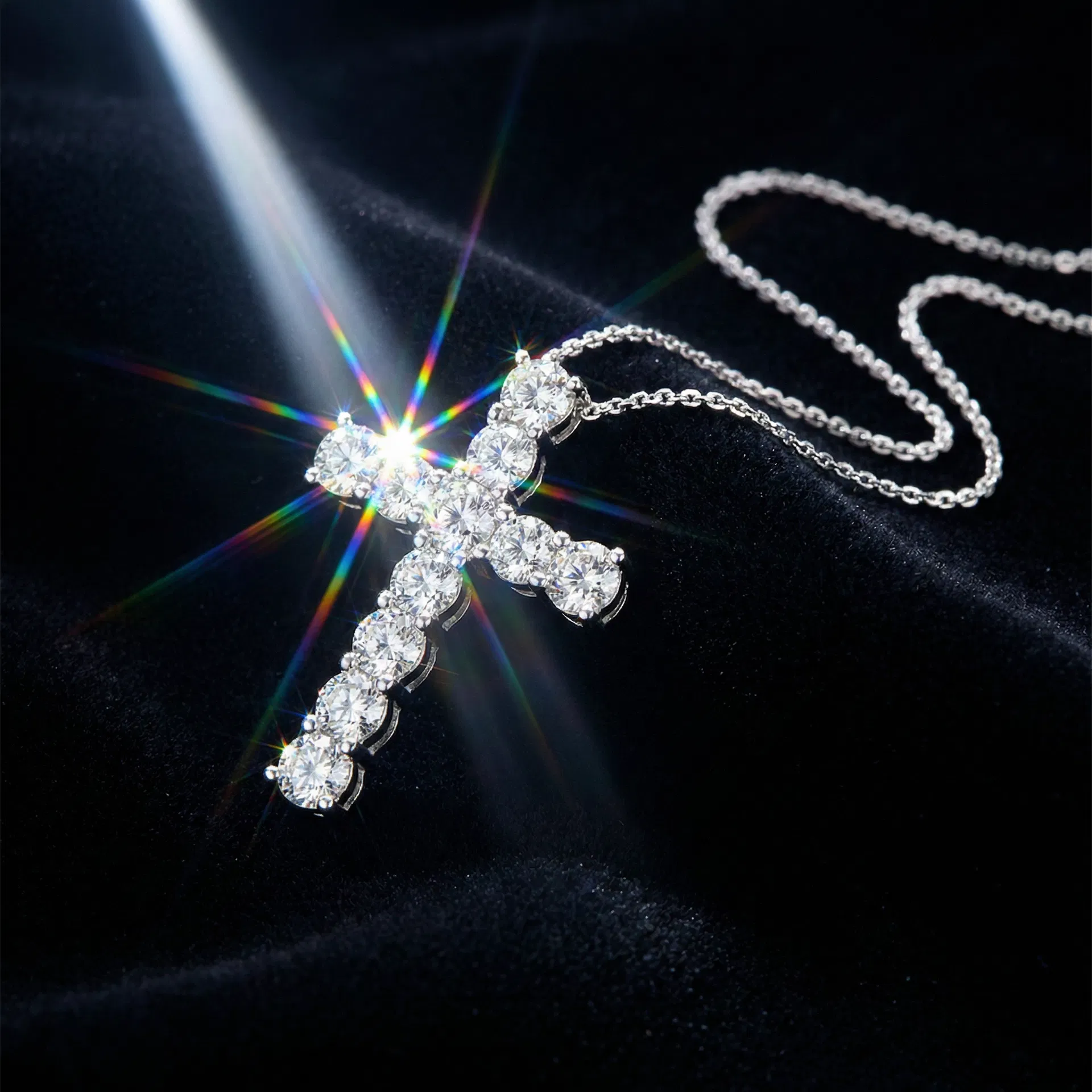 Diamond Cross Pendant