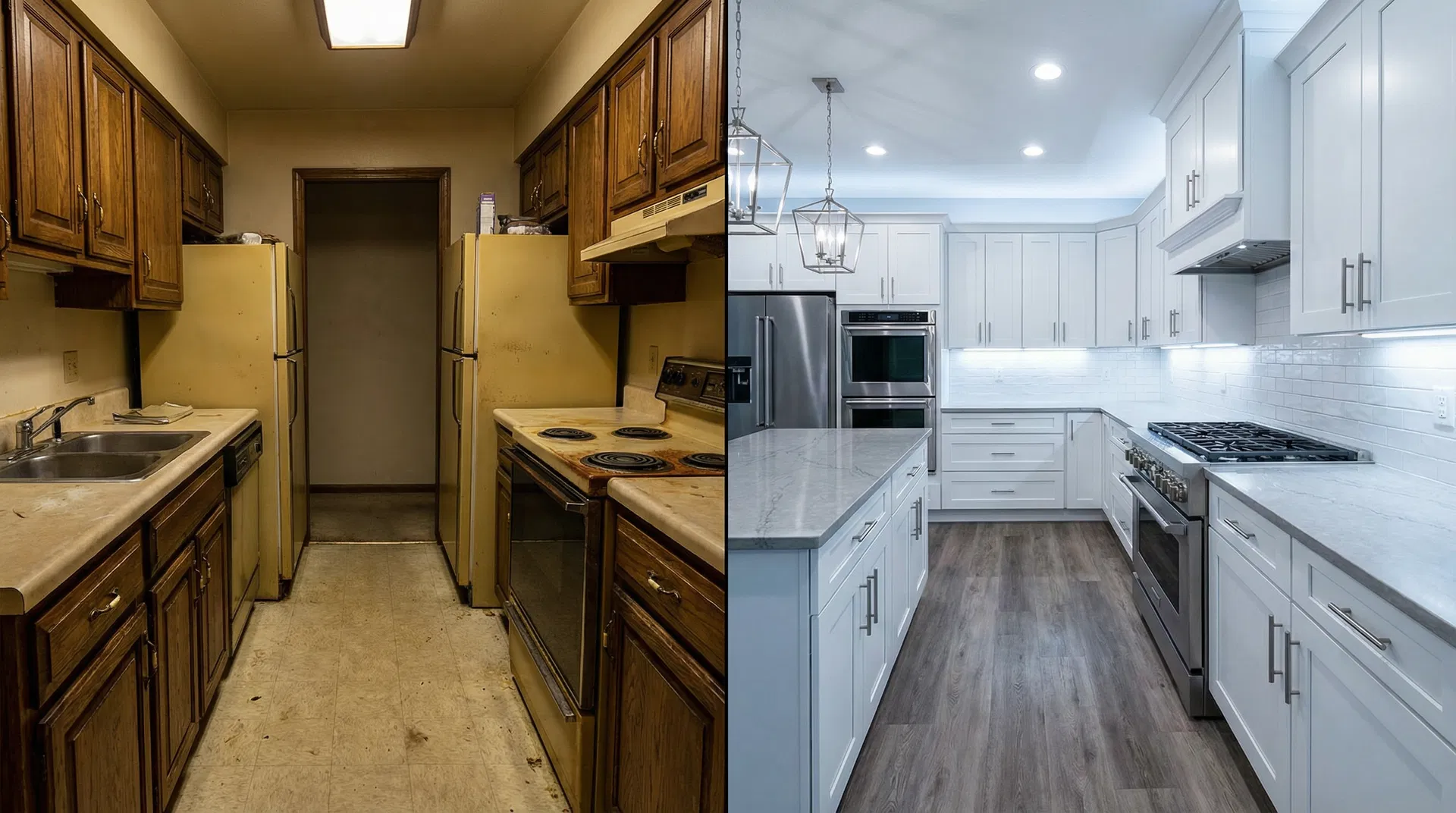 Kitchen Remodeling Before and After