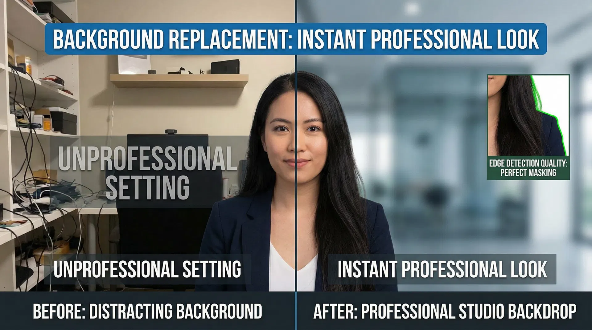 Background Removal & Replacement