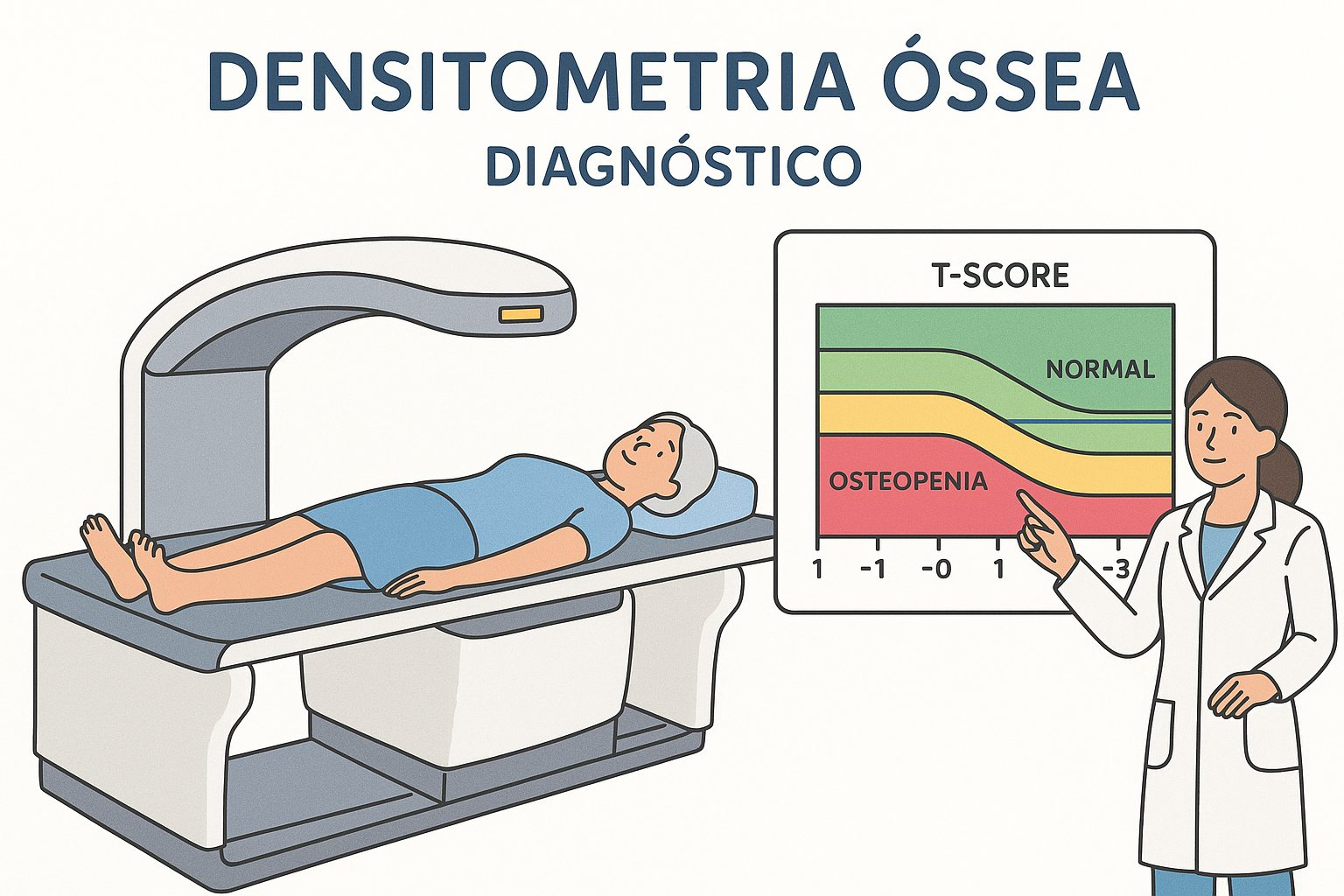 Densitometria Óssea - Diagnóstico