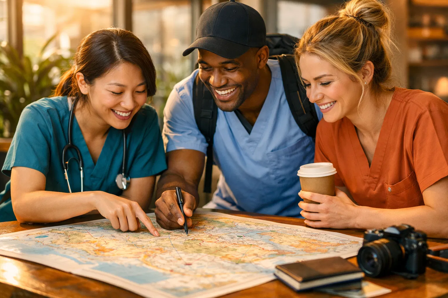 Travel nurses planning