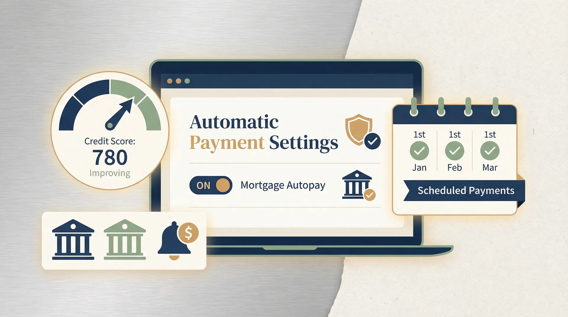 Automatic Payment Setup Interface