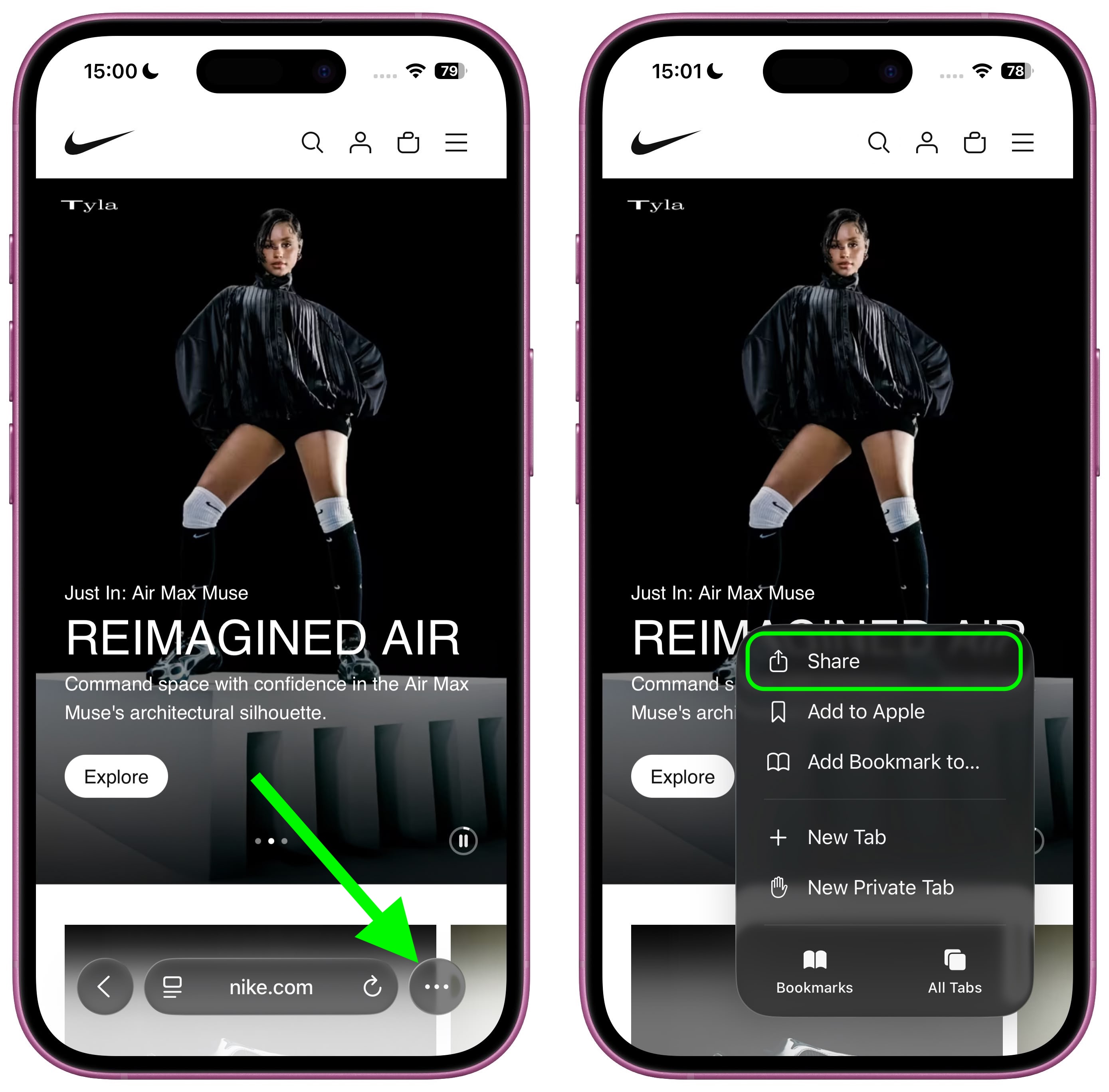 iOS Safari添加到主屏幕步骤