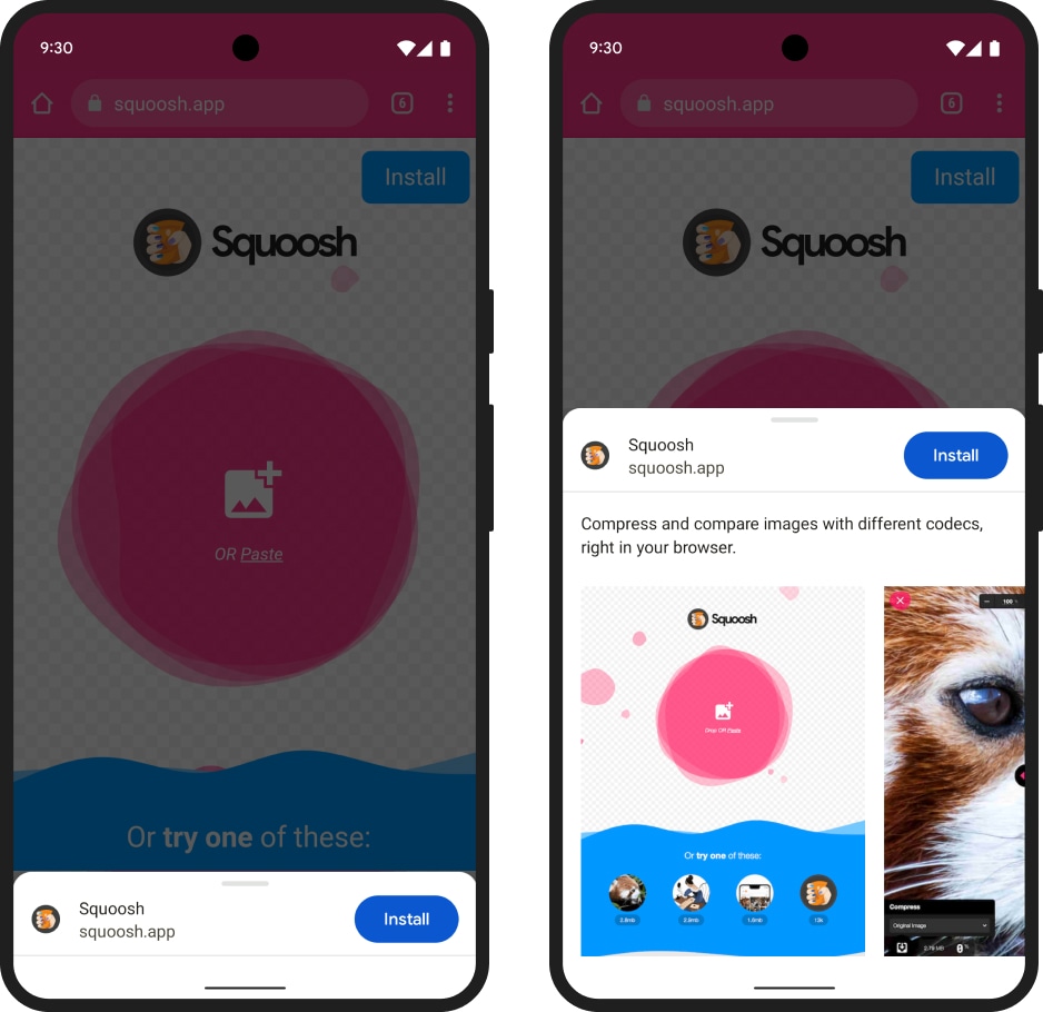 Chrome桌面端安装PWA