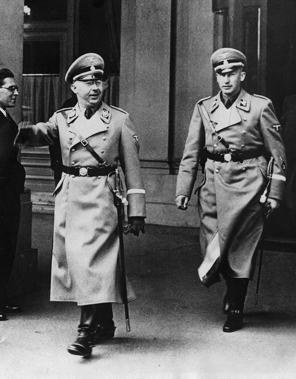 Heinrich Himmler e Reinhard Heydrich