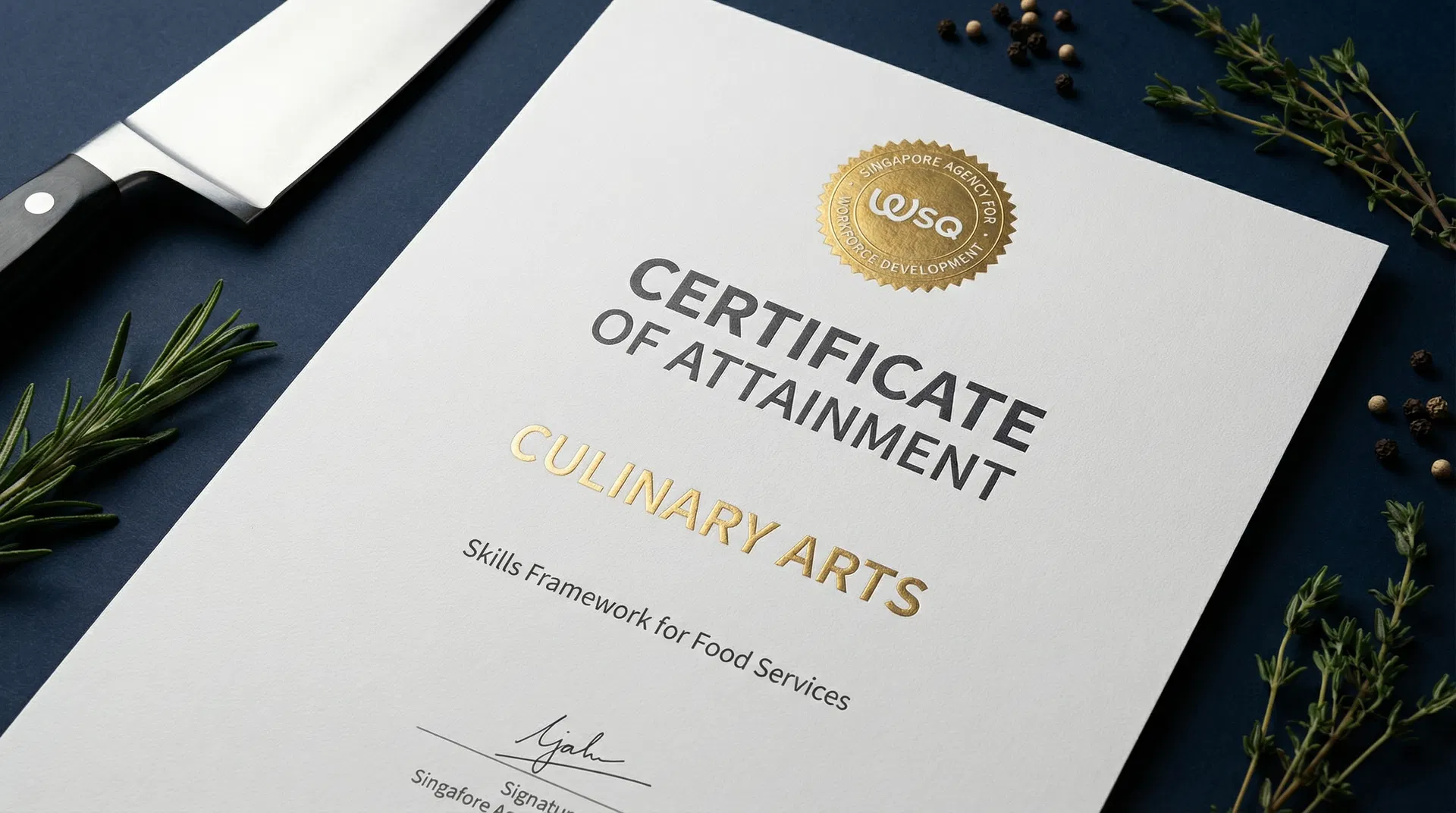 WSQ Certificate