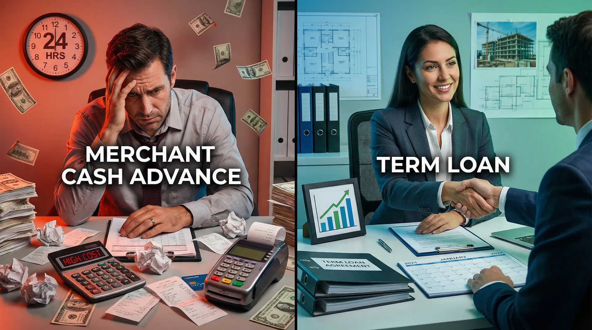 Business funding guide: Merchant Cash Advance vs Business Term Loan: Which Is Right for Your Business? (2026 Guide)