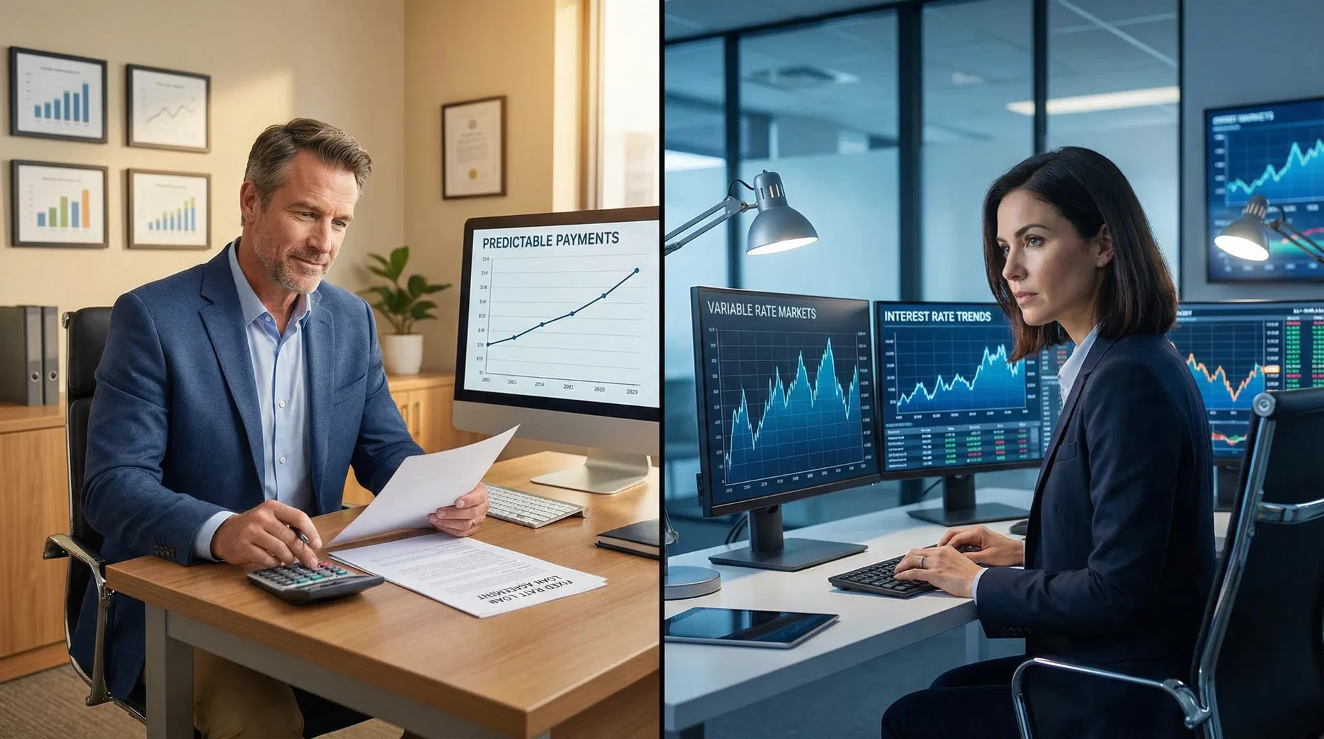 Fixed Rate vs Variable Rate Business Loans: Complete Comparison Guide (2026)