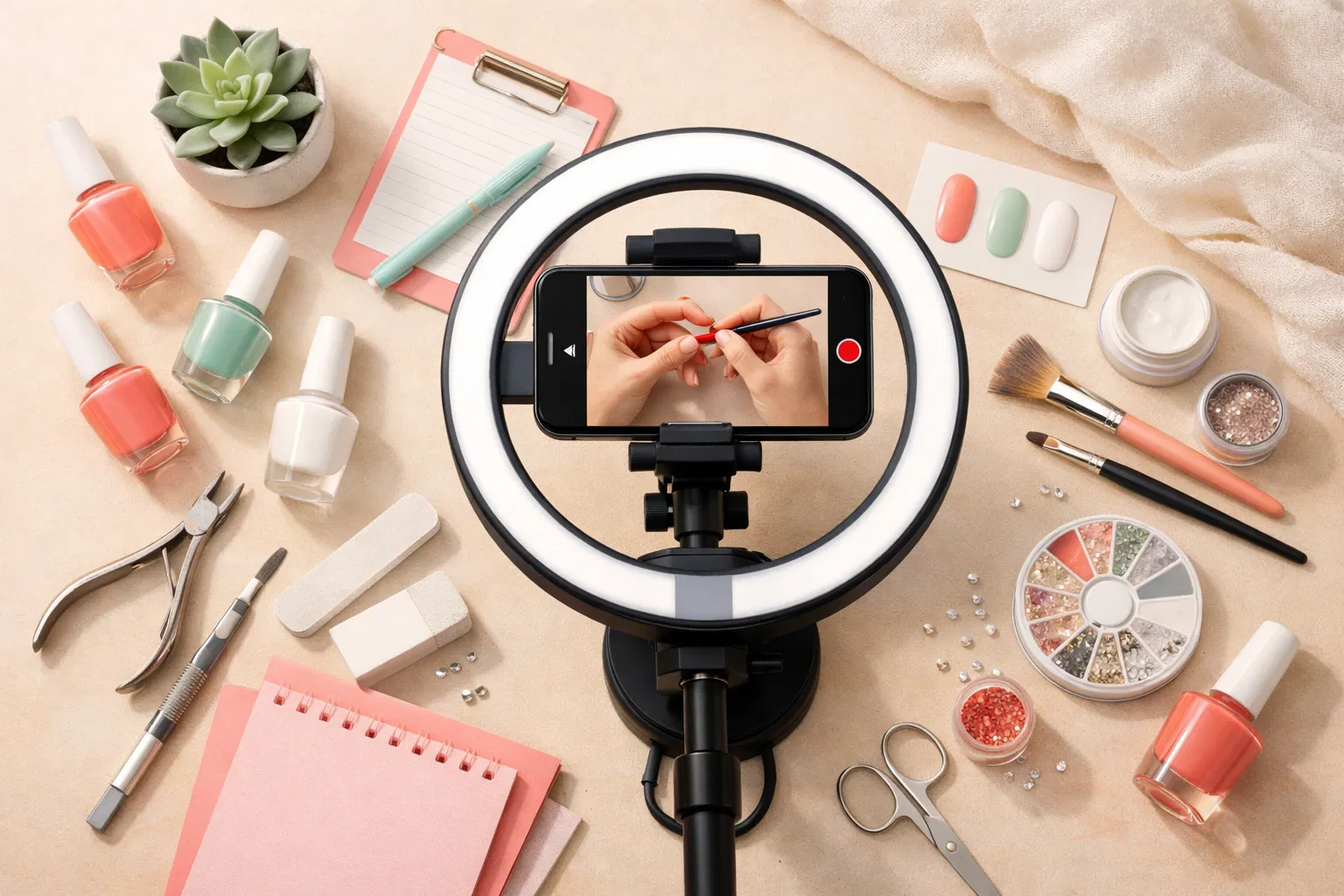 Content creation workspace