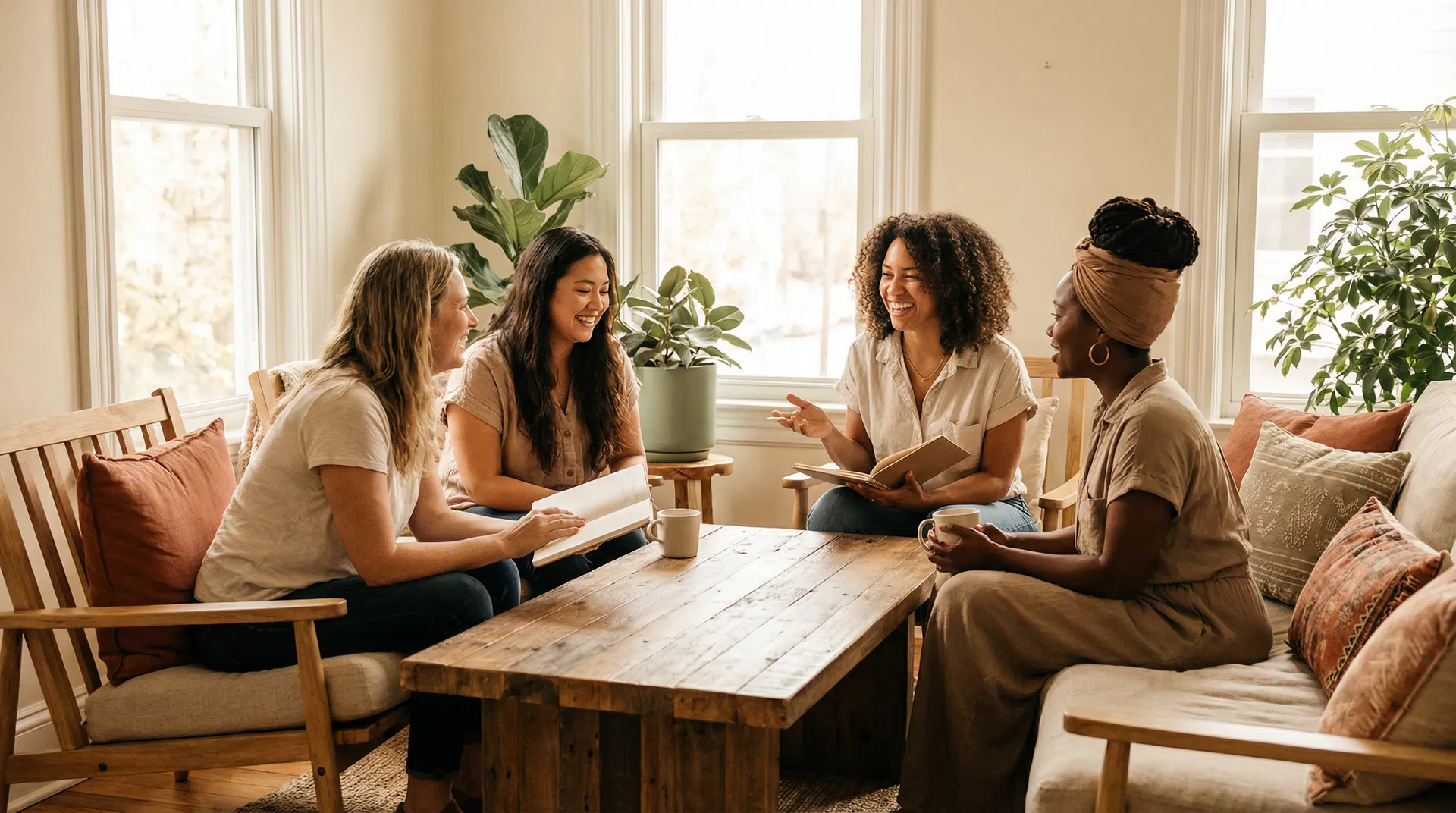 Gemeinschaft von Frauen in der Ausbildung