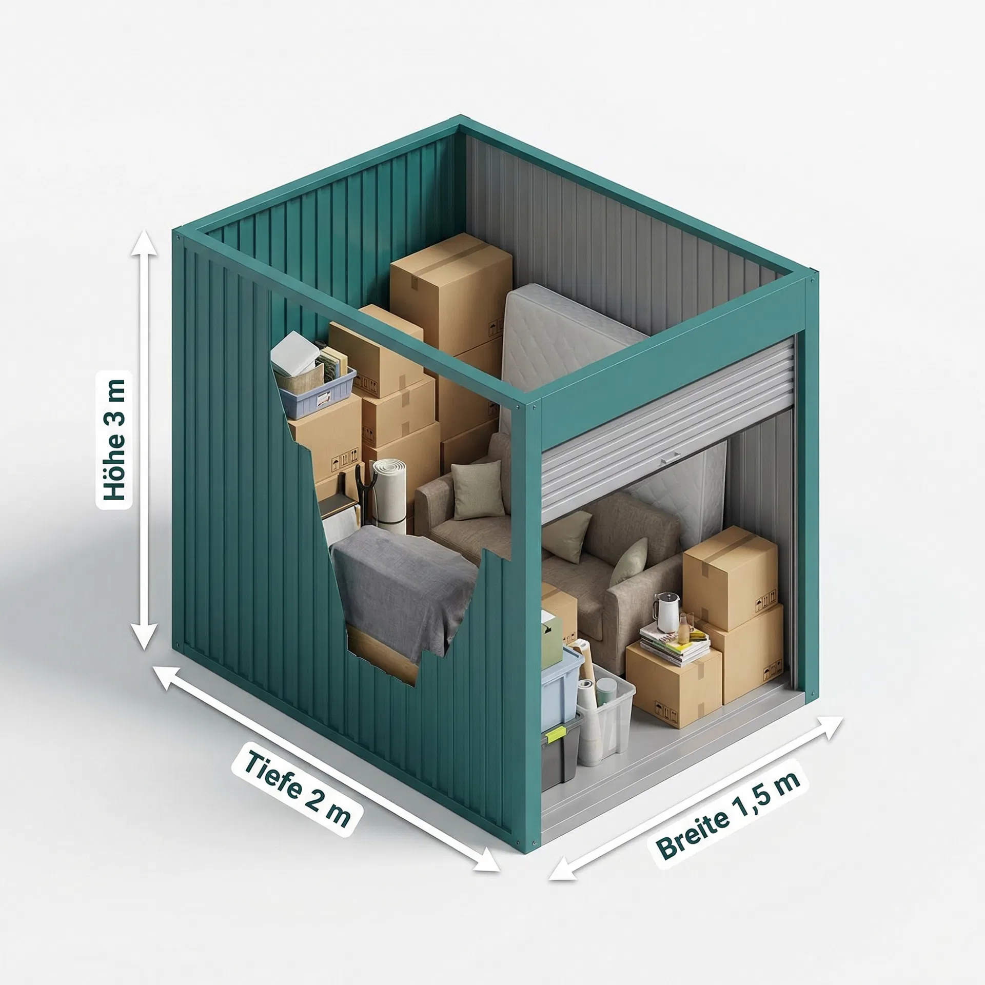 S Lagerraum - 2-3 m²
