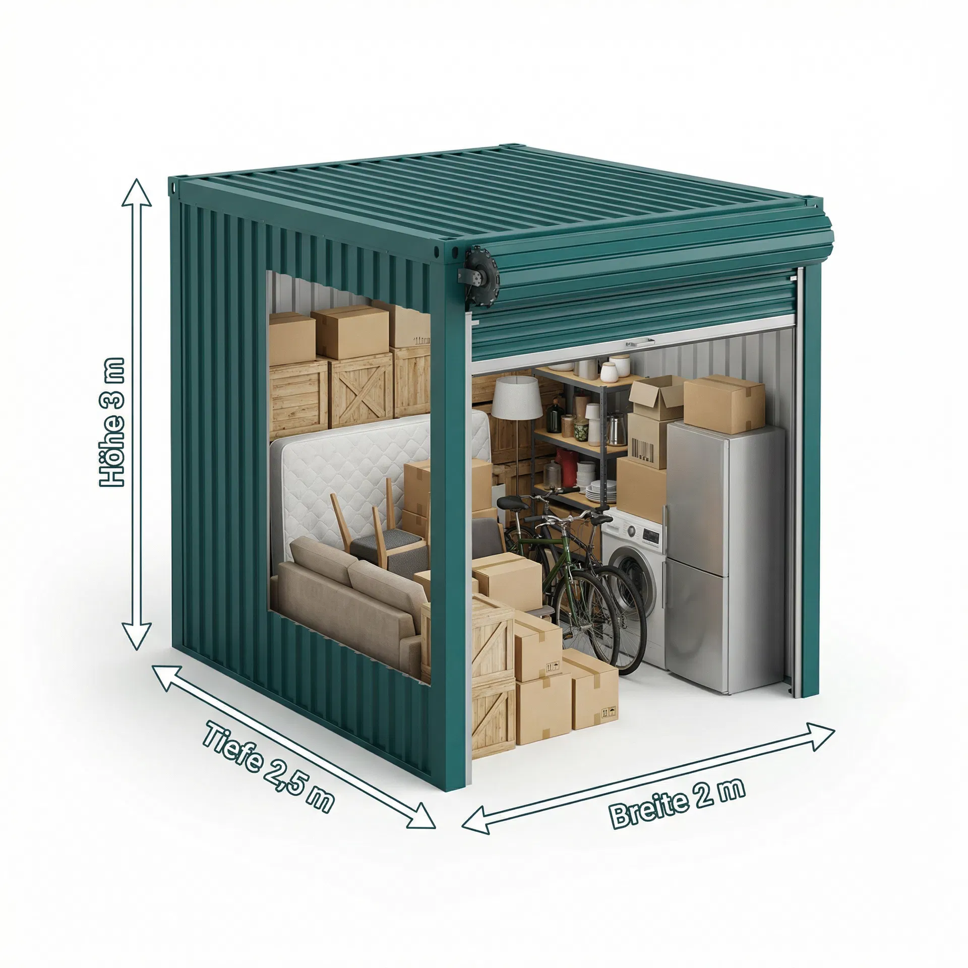 M Lagerraum - 3-6 m²