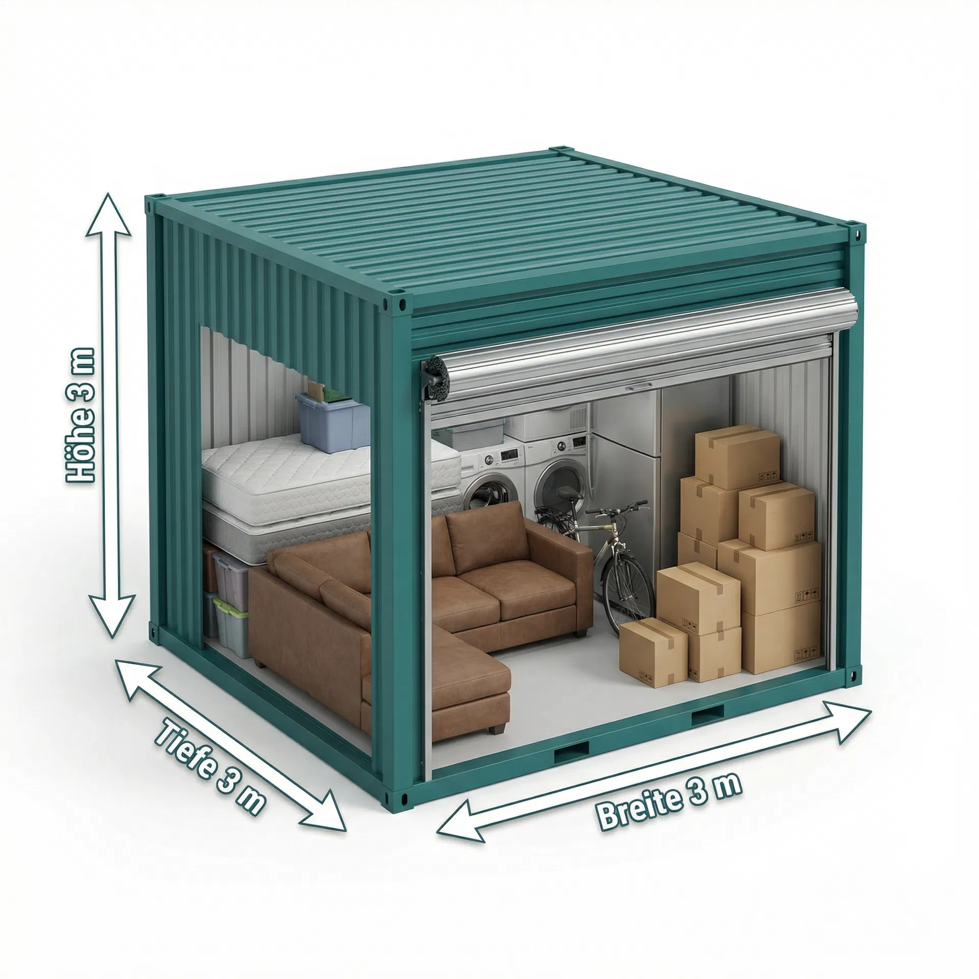 L Lagerraum - 6-12 m²