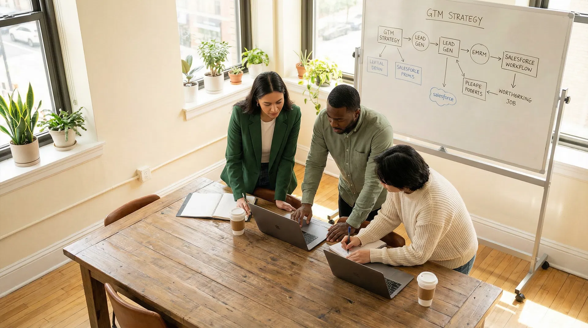 Team strategy session