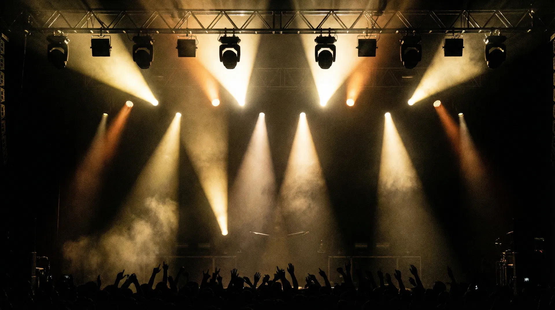 Concert stage lights
