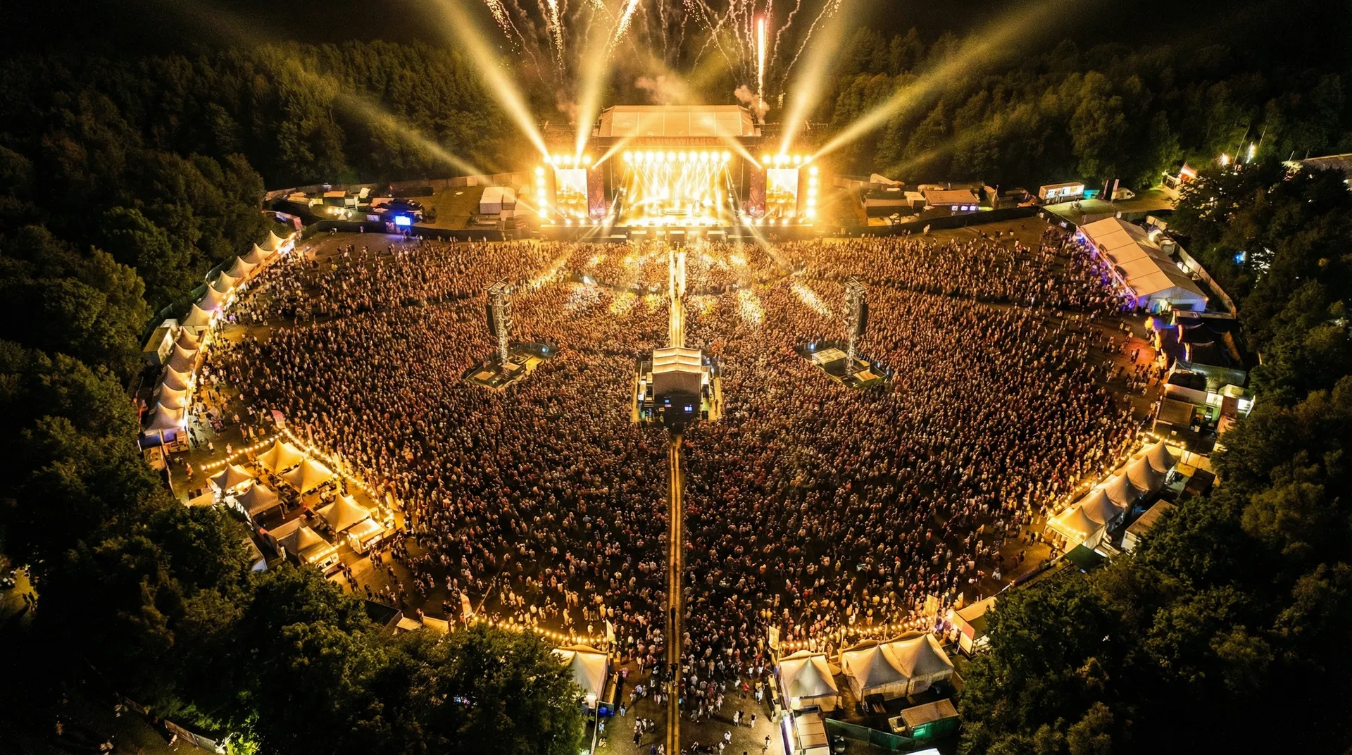 Aerial View — Festival Grounds