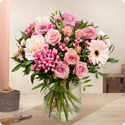 Un magnifique bouquet de fleurs colorées