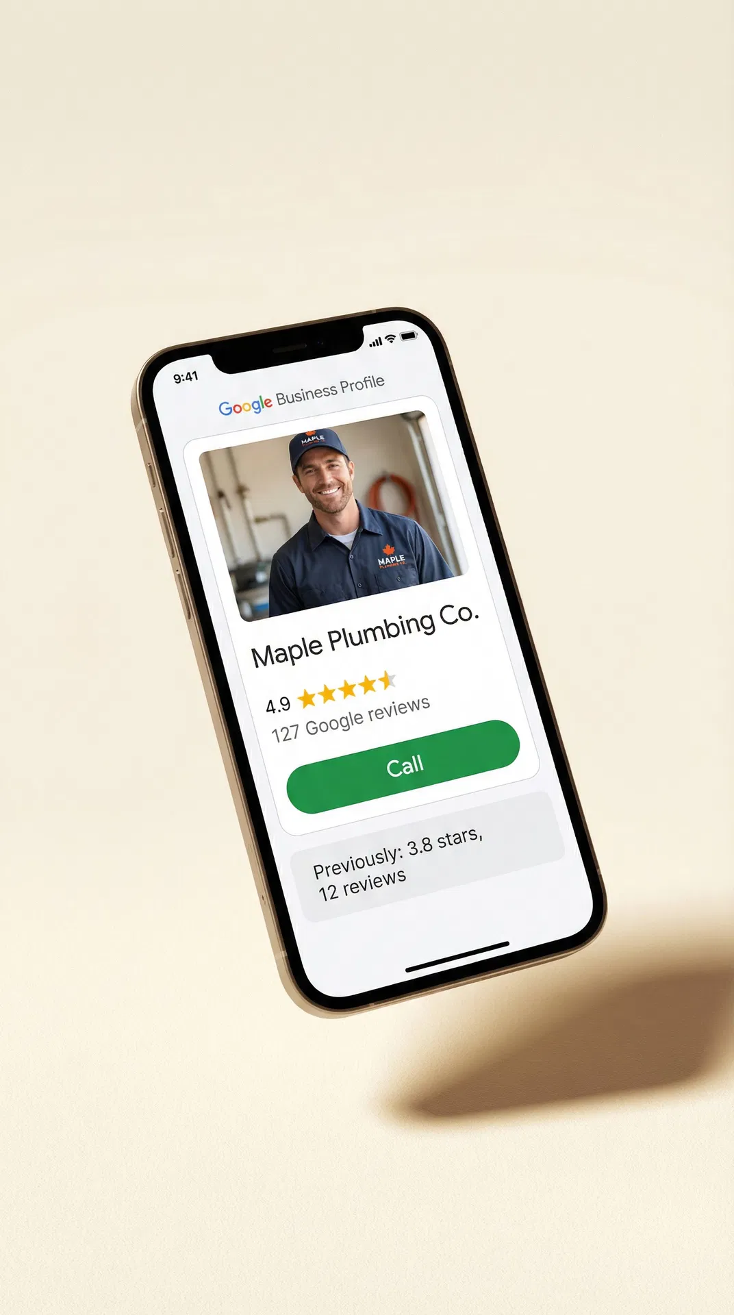 Google Business Profile before and after MapLift