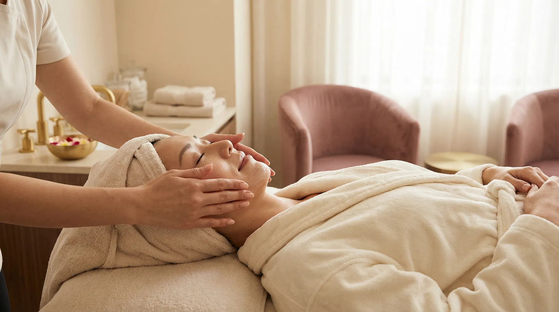 Be Magic salon facial treatment