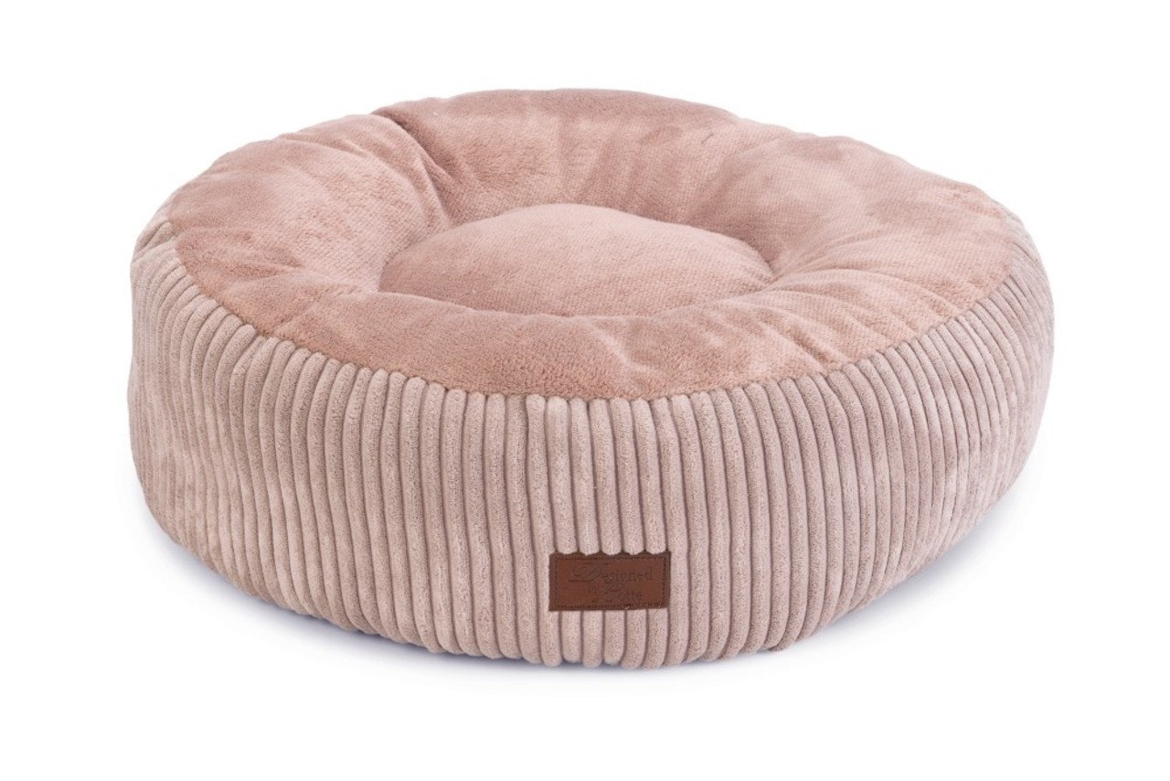 Roze kattenkussen
