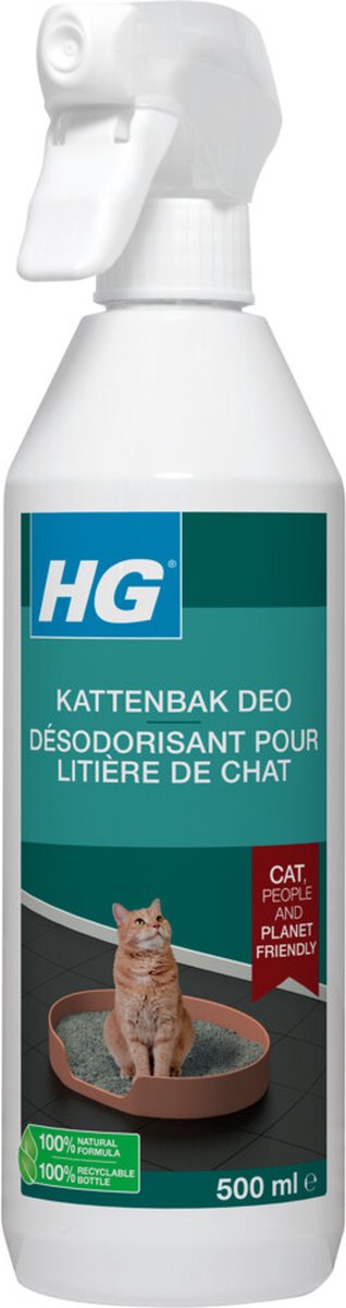 Verschillende soorten kattenbak deodorant