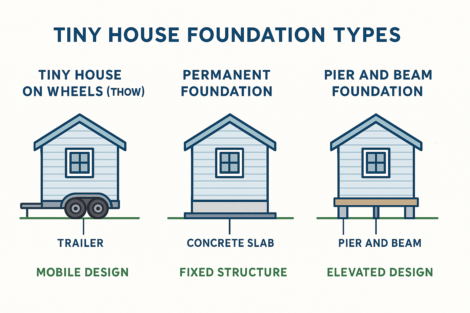 Tiny House Foundation Types