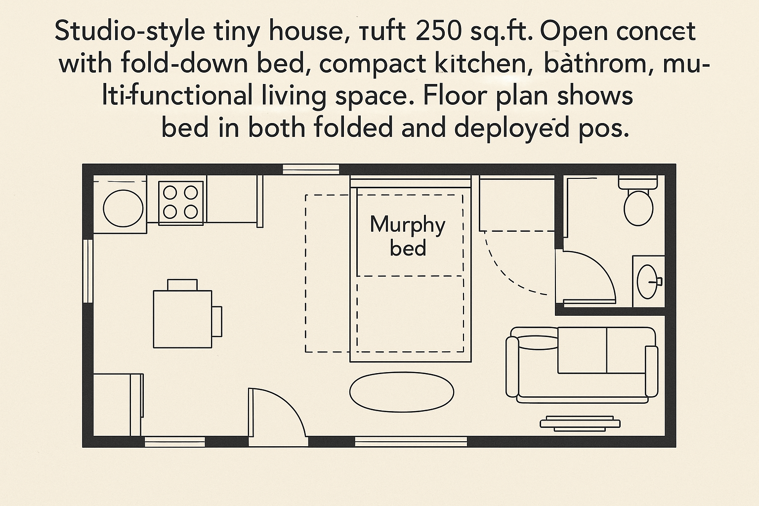 Murphy Bed Studio