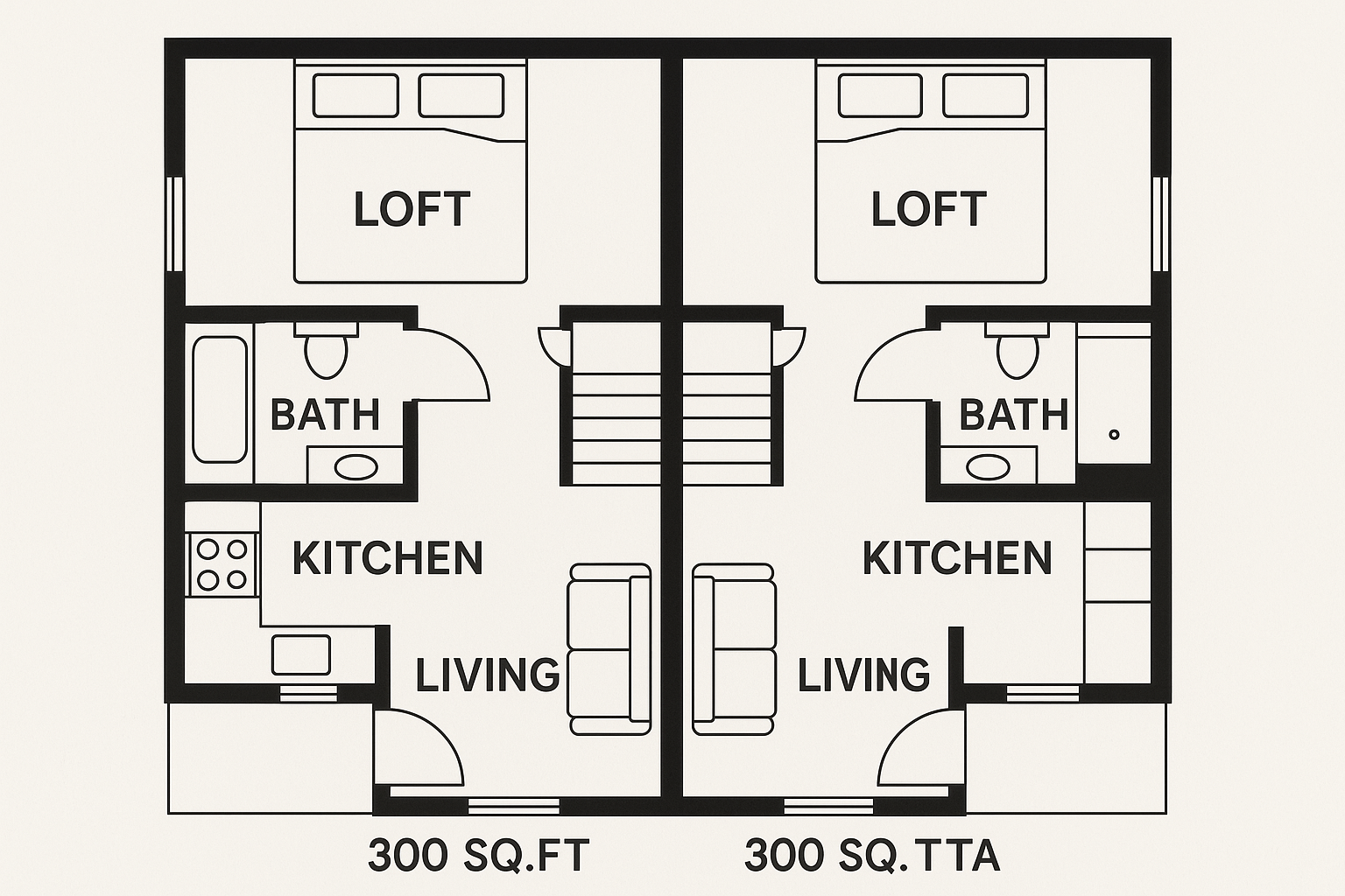 Tiny Duplex