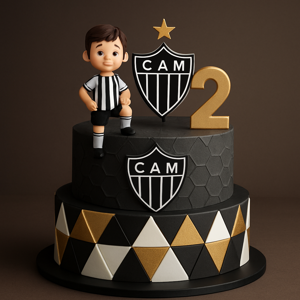 Bolo Atlético Mineiro Modelo 2