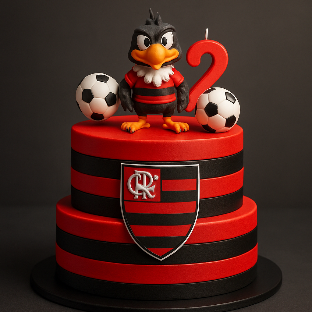 Bolo Flamengo Modelo 1