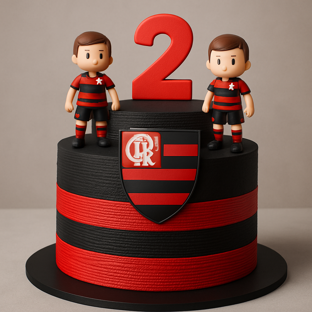 Bolo Flamengo Modelo 2