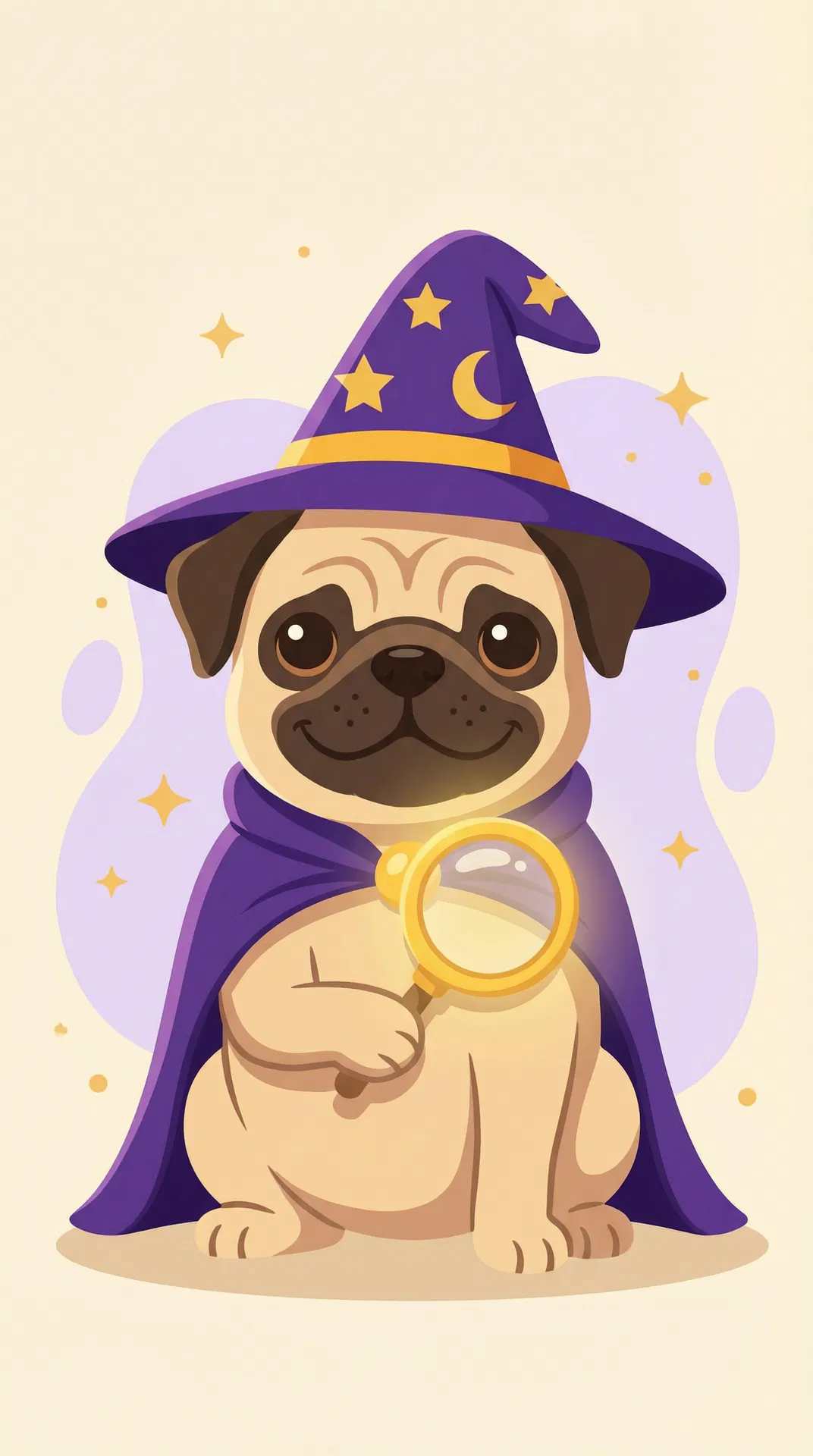 Pug Wizard - Seu protetor contra golpes