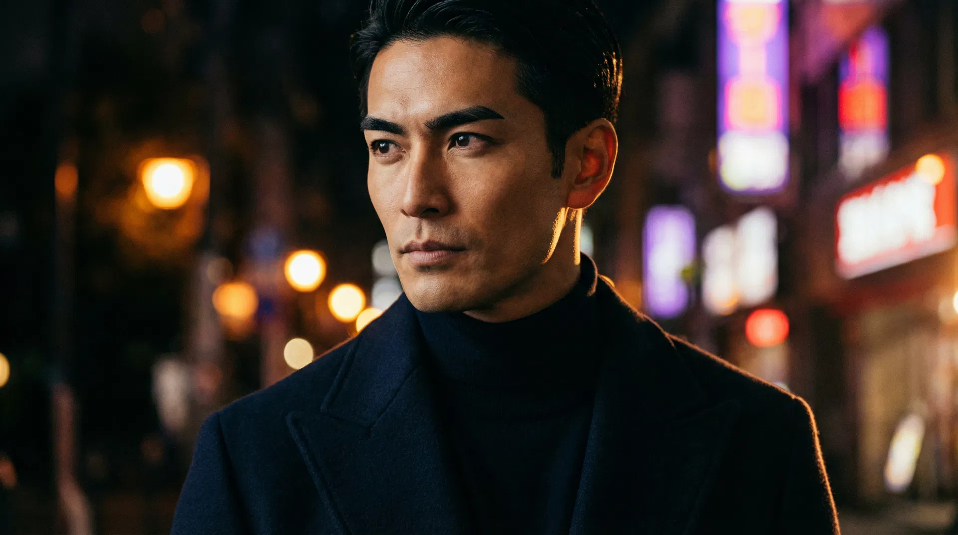 自信に満ちた男性