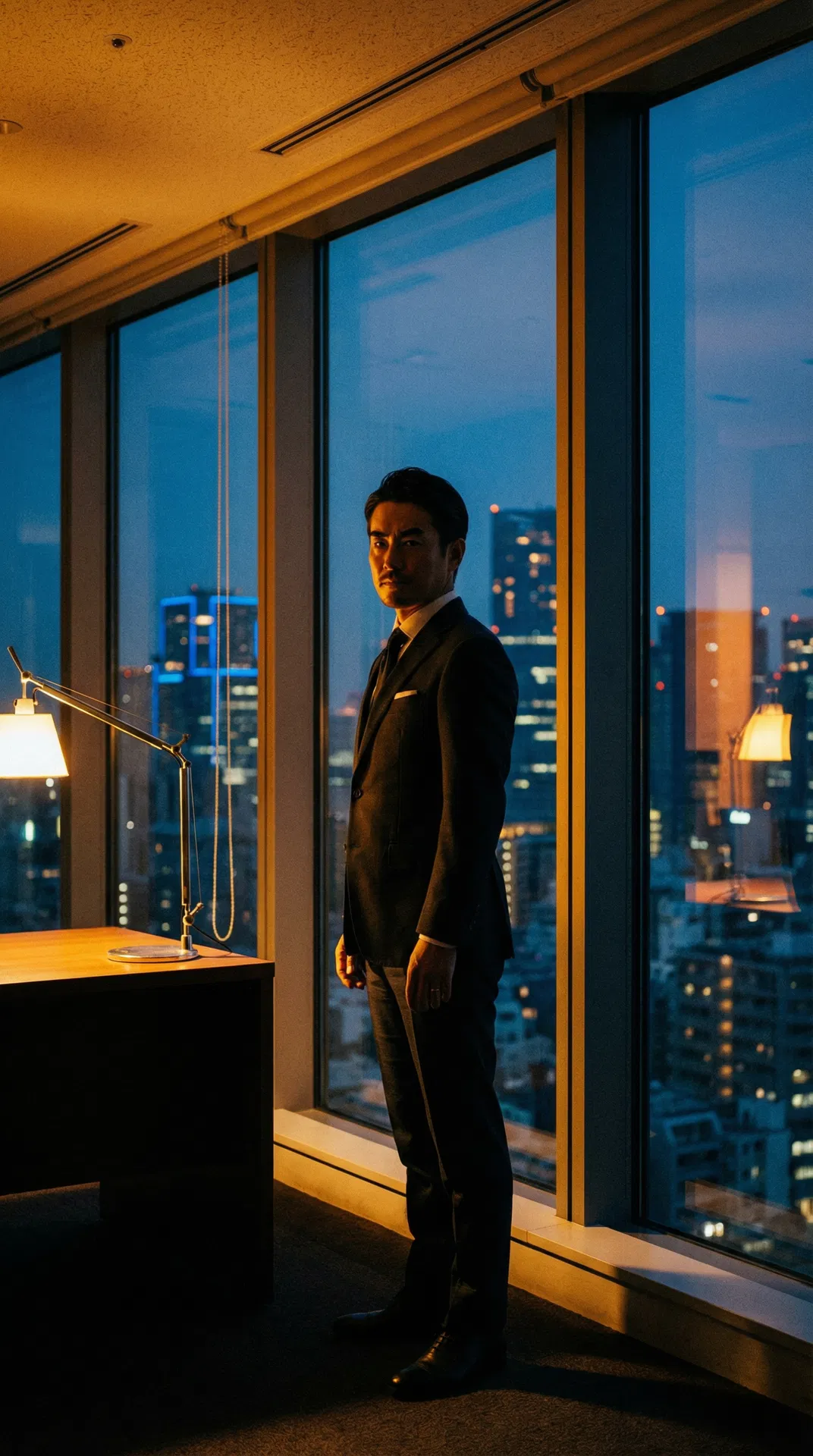 自信に満ちたビジネスマンのイメージ