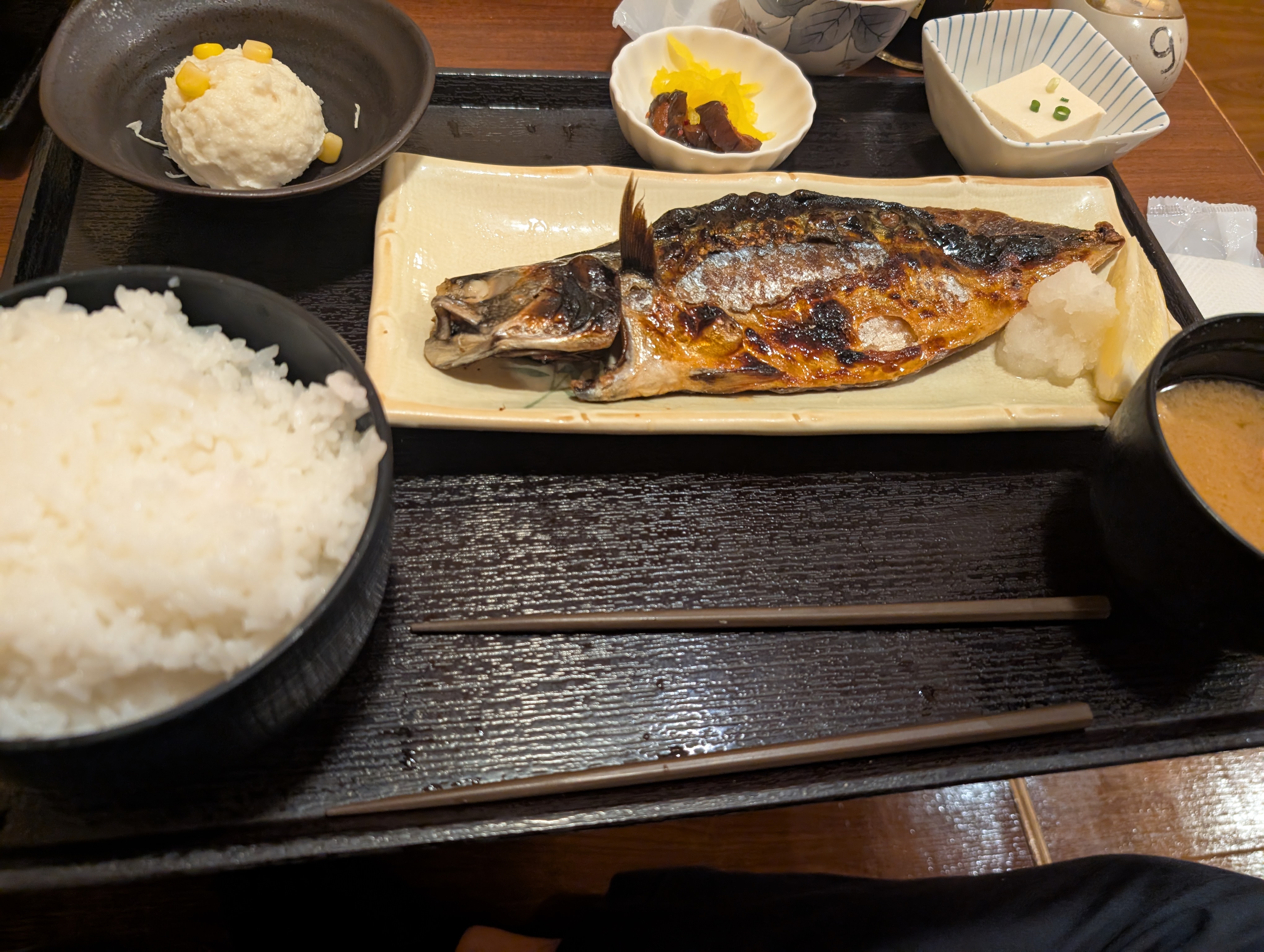 焼き魚定食